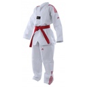 Dobok Adi-Club 3 bandes Rouge (150 cm)